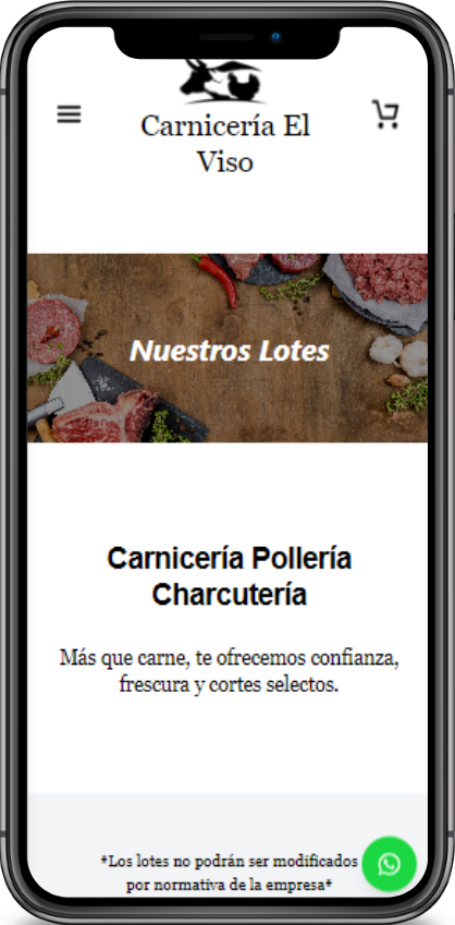 Dispositivo móvil mostrando WhatsApp